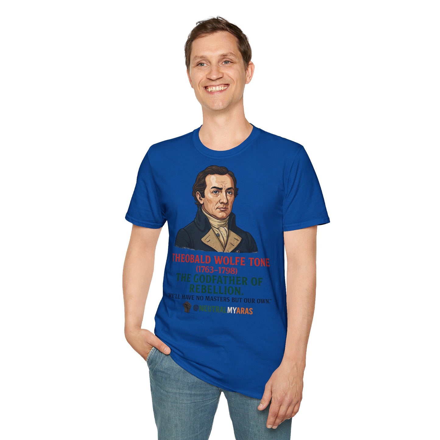 Theobald Wolfe Tone – Godfather of Rebellion Tee