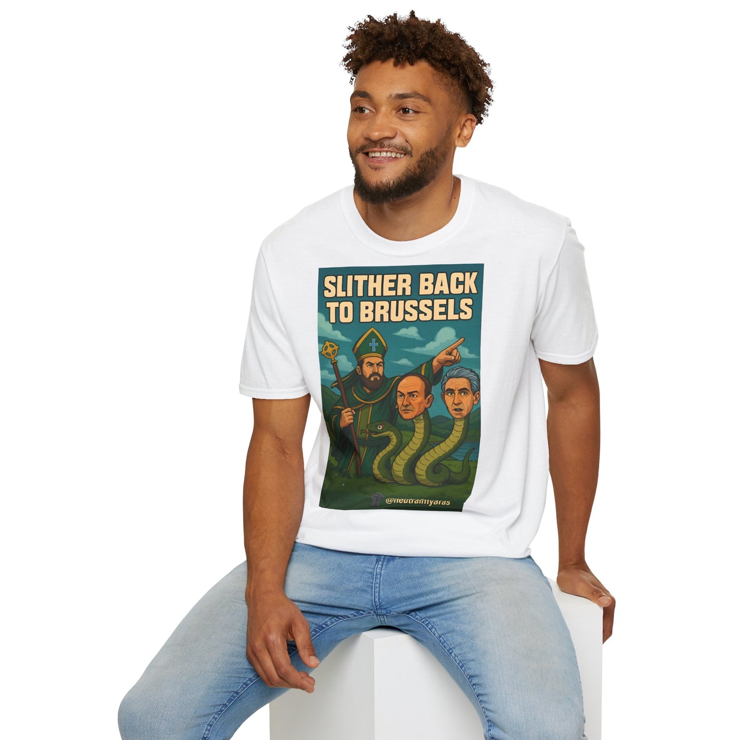 Slither Back to Brussels – St. Patrick vs. The Snakes Tee