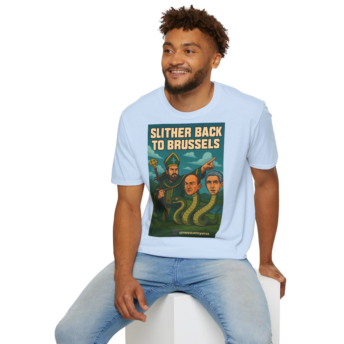 Slither Back to Brussels – St. Patrick vs. The Snakes Tee