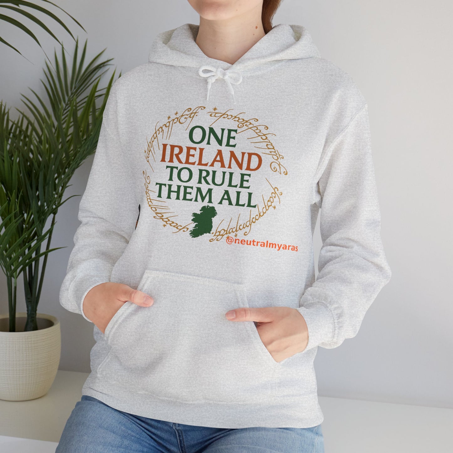 Hoodie "ONE IRELAND TO RULE THEM ALL" – Wear the Legend, Live the Dream