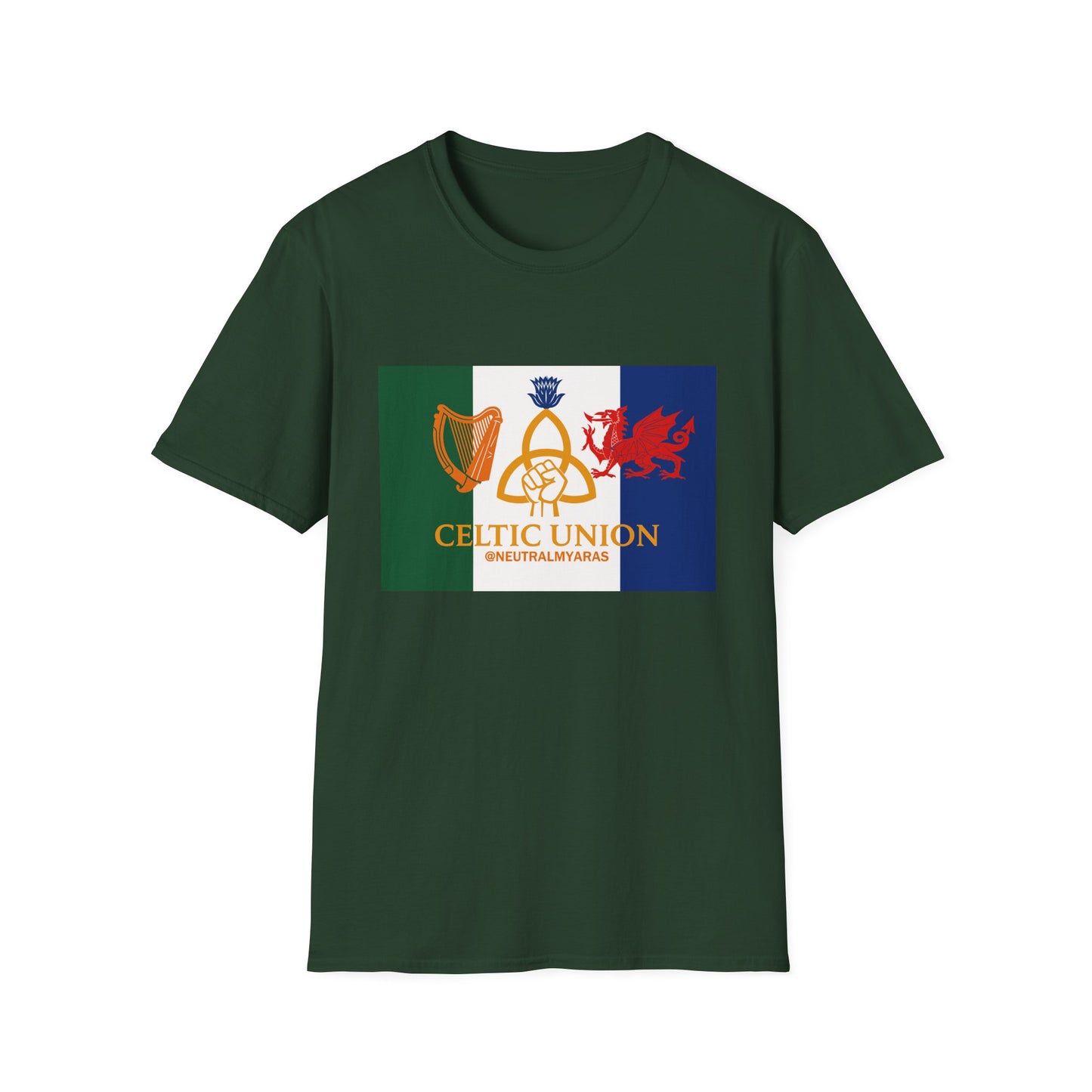 🔥 CELTIC UNION FLAG T-SHIRT ☘️