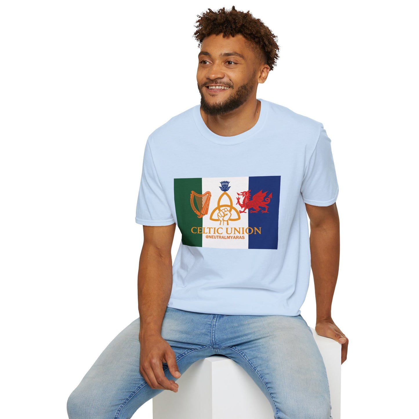 🔥 CELTIC UNION FLAG T-SHIRT ☘️