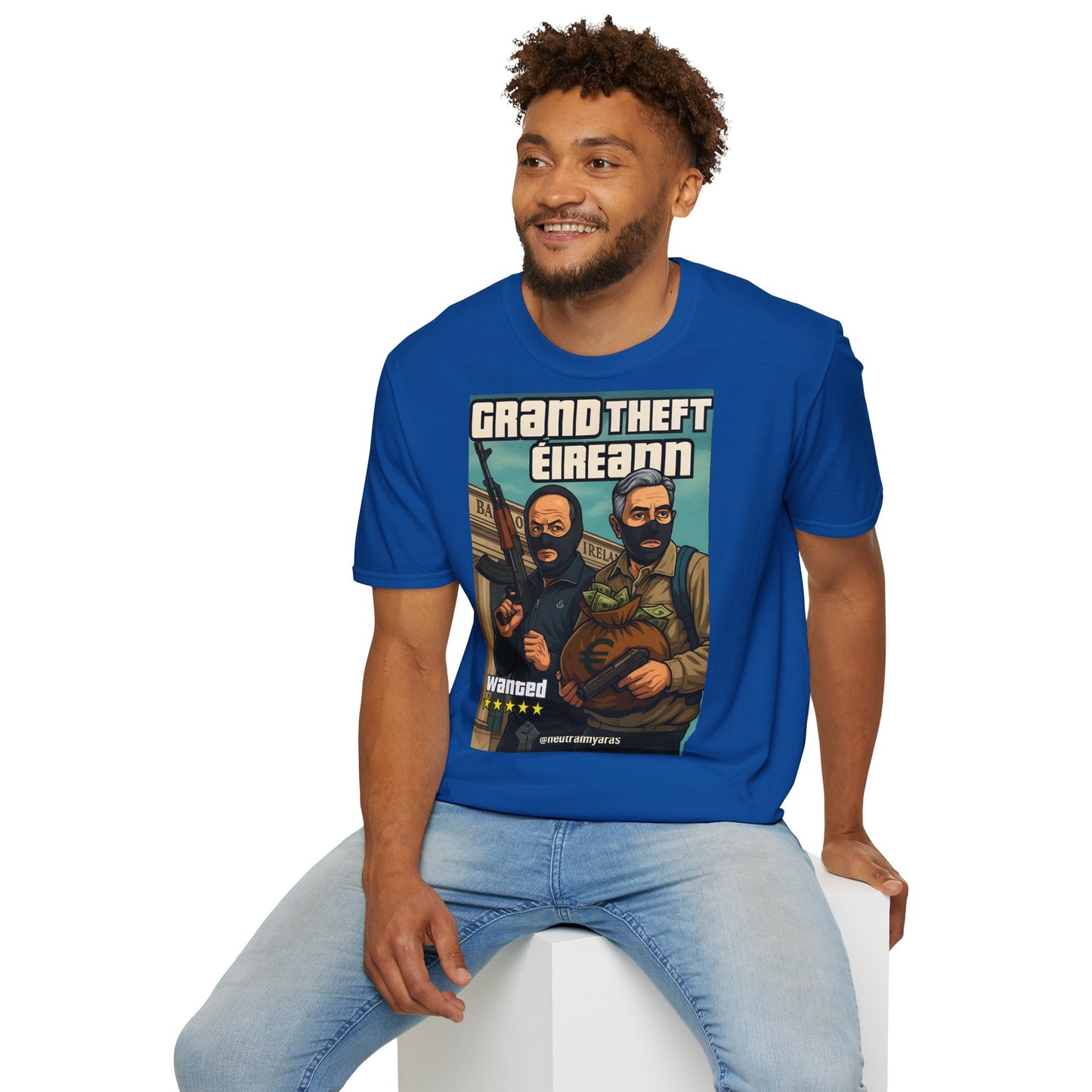 🔥 🚨 GRAND THEFT ÉIREANN 🚨 T-SHIRT ☘️