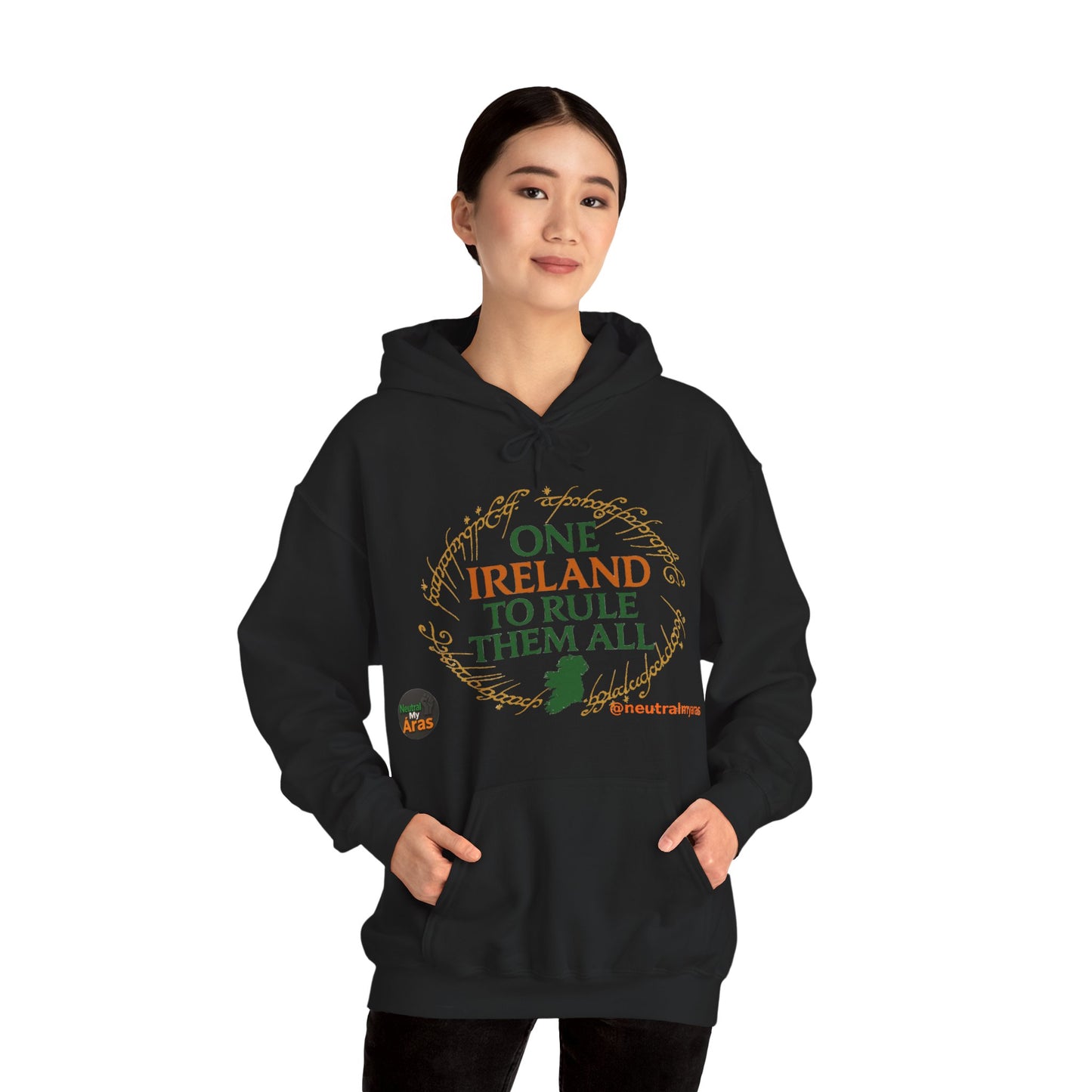 Hoodie "ONE IRELAND TO RULE THEM ALL" – Wear the Legend, Live the Dream