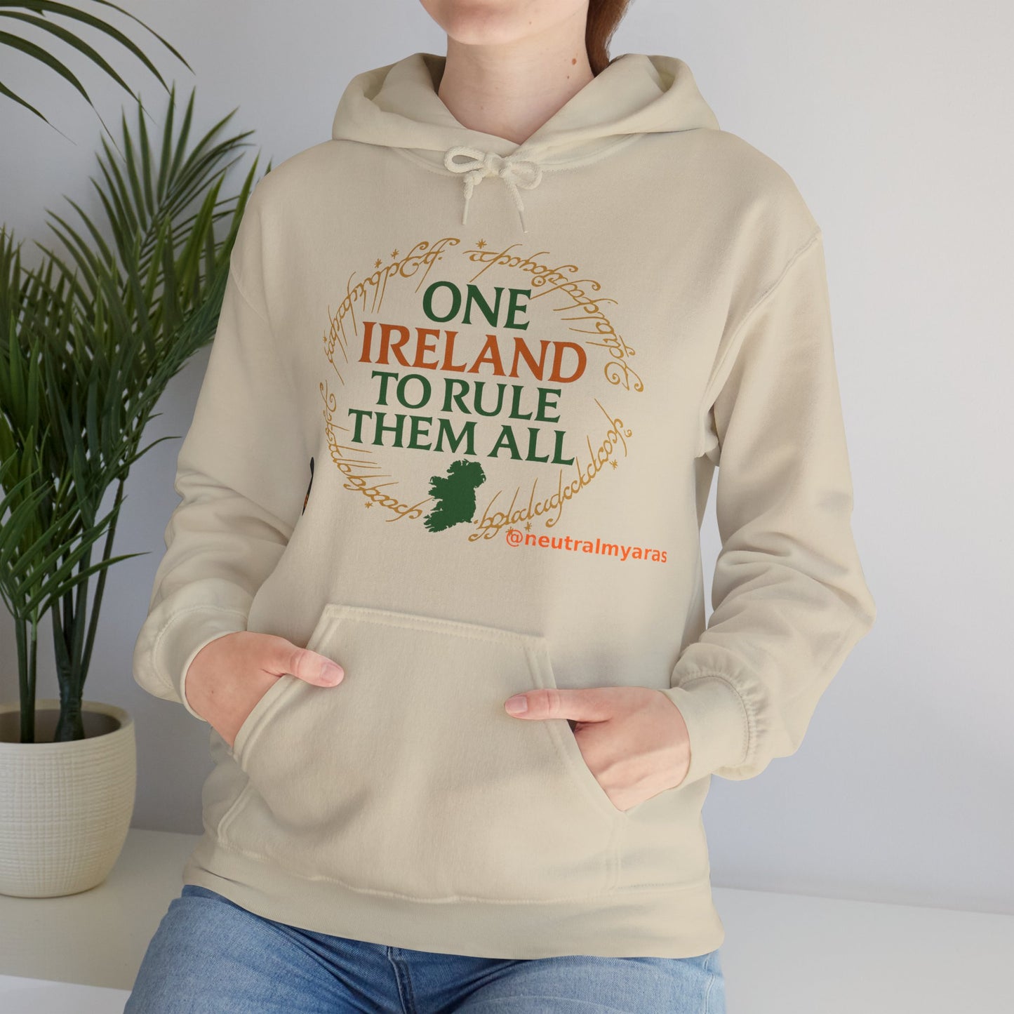 Hoodie "ONE IRELAND TO RULE THEM ALL" – Wear the Legend, Live the Dream