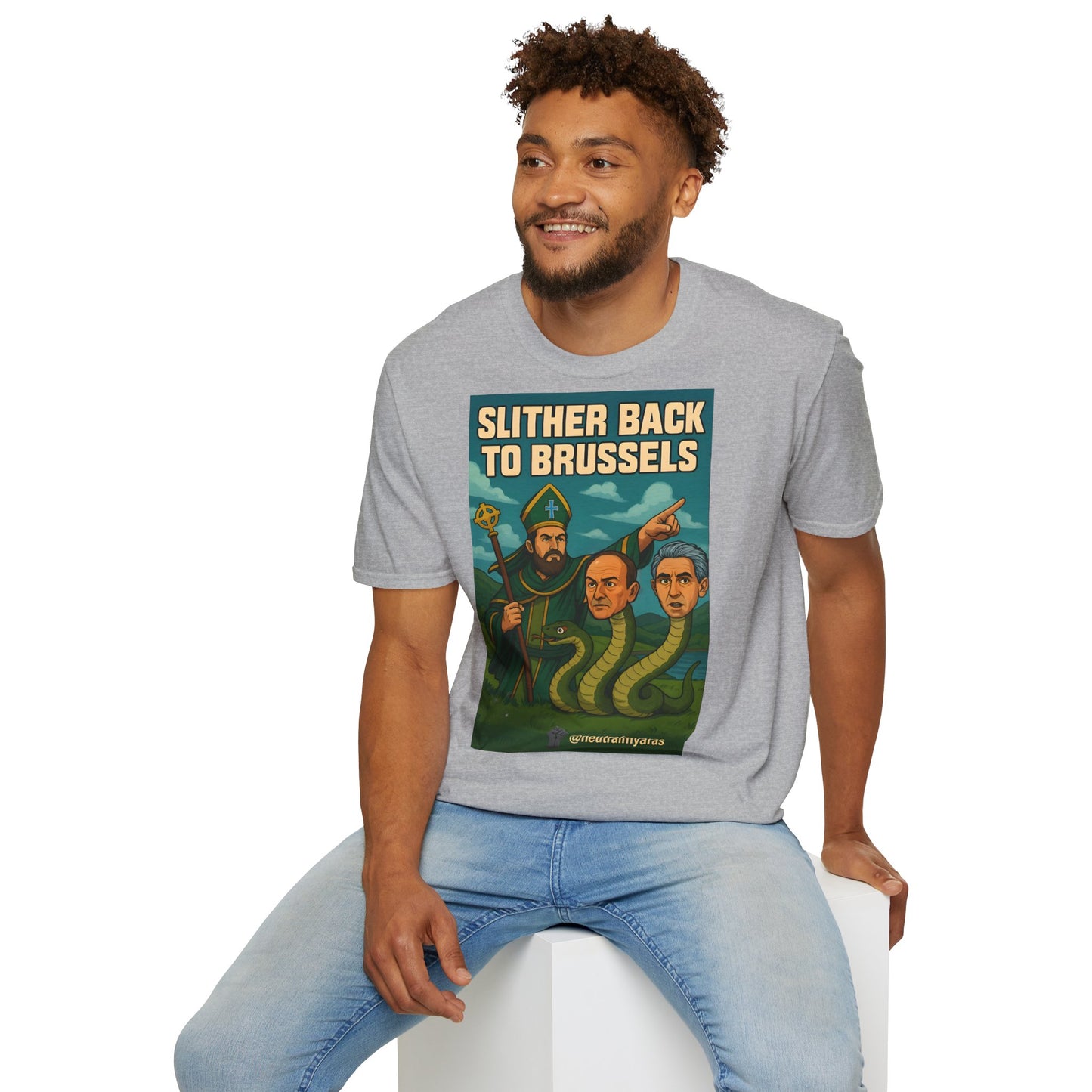 Slither Back to Brussels – St. Patrick vs. The Snakes Tee