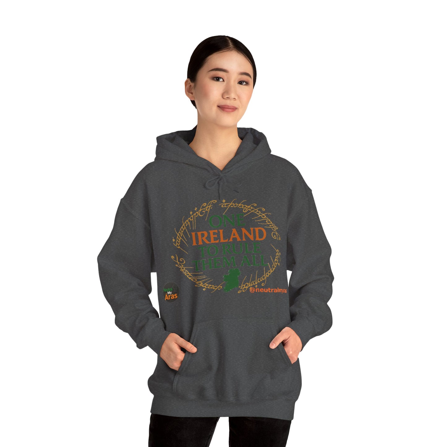 Hoodie "ONE IRELAND TO RULE THEM ALL" – Wear the Legend, Live the Dream