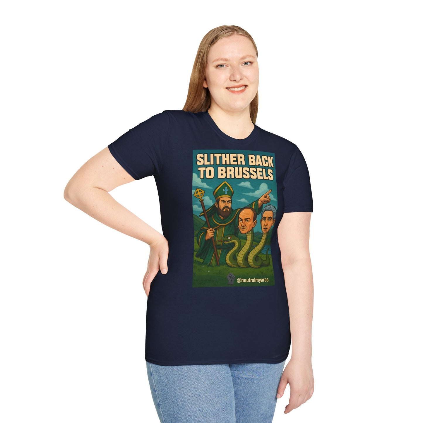 Slither Back to Brussels – St. Patrick vs. The Snakes Tee