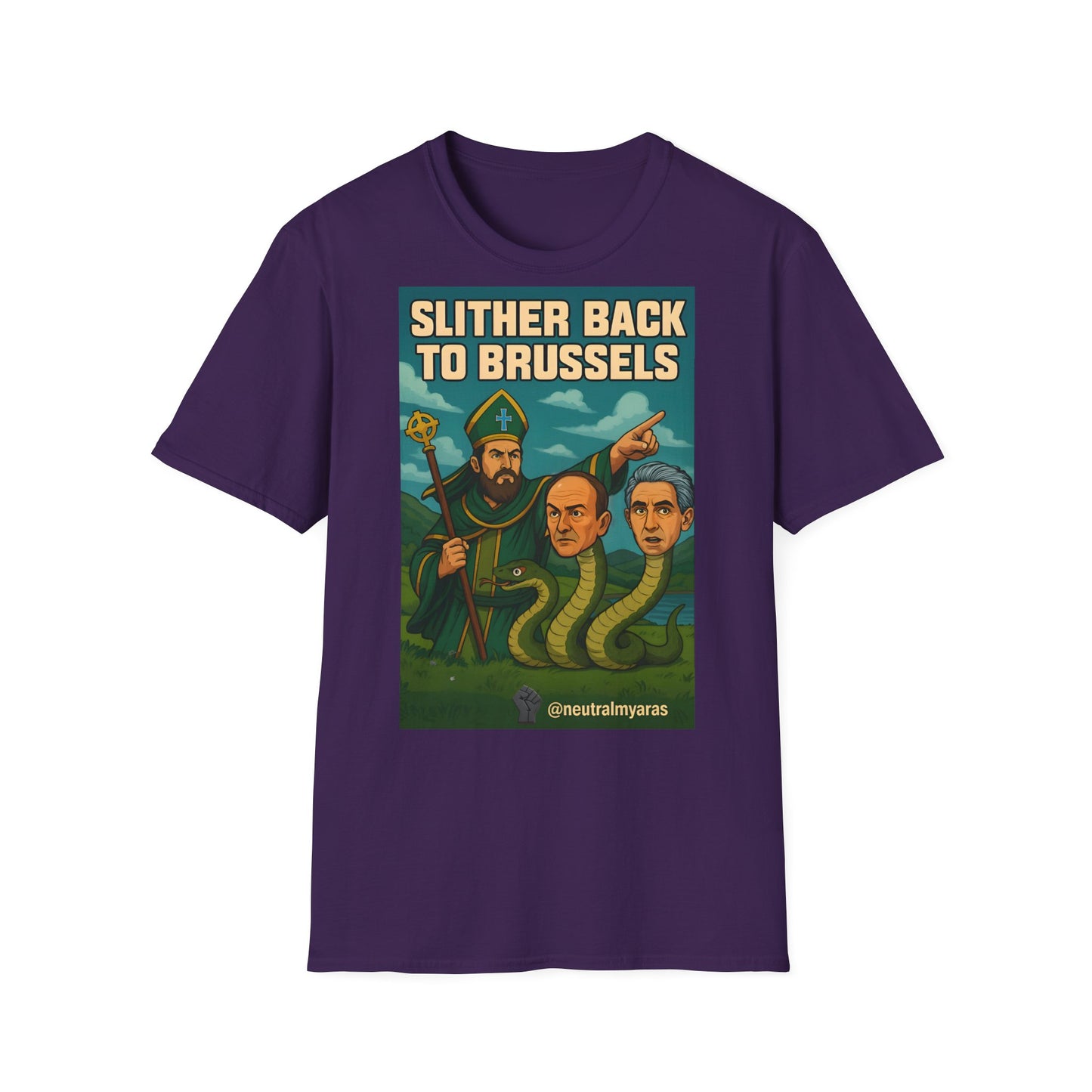 Slither Back to Brussels – St. Patrick vs. The Snakes Tee